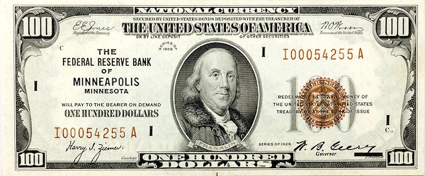 Small Federal Reserve Bank Notes