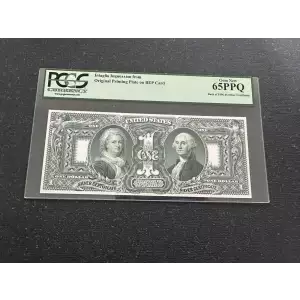 $1 1896 Small Red with rays Silver Certificates 224