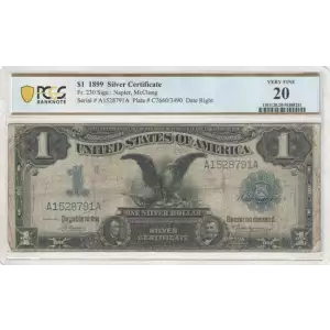 $1 1899 Blue Silver Certificates 230 (2)