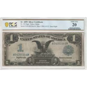 $1 1899 Blue Silver Certificates 232 (2)