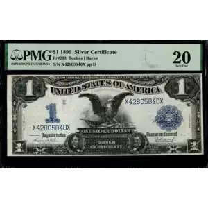 $1 1899 Blue Silver Certificates 233