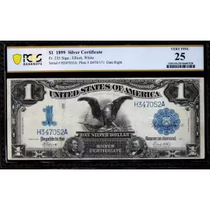 $1 1899 Blue Silver Certificates 235