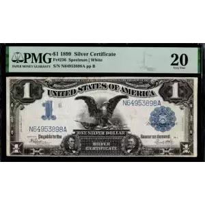 $1 1899 Blue Silver Certificates 236