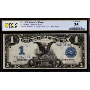 $1 1899 Blue Silver Certificates 236