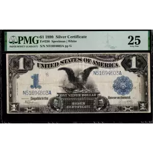 $1 1899 Blue Silver Certificates 236