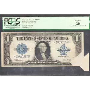 $1 1923 Blue Silver Certificates 237