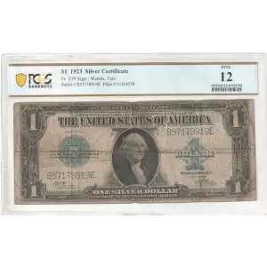 $1 1923 Blue Silver Certificates 239 (2)
