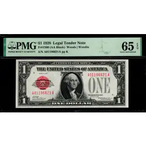 $1 1928 Legal Tender, Fr. 1500 