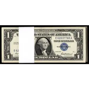 $1 1957 blue seal. Small Silver Certificates 1619