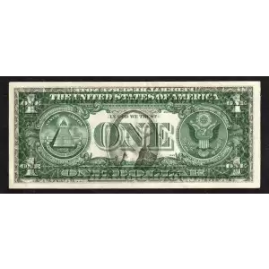 $1 1974 Green seal. Small Size $1 Federal Reserve Notes 1908-G