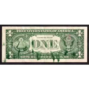 $1 1977-A. Green seal. Small Size $1 Federal Reserve Notes 1910-C