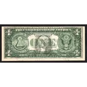 $1 1977-A. Green seal. Small Size $1 Federal Reserve Notes 1910-D