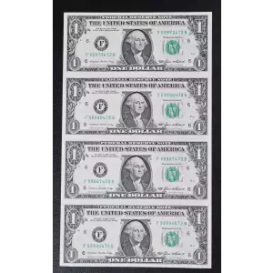 $1 1985 Green seal. Small Size $1 Federal Reserve Notes Atlanta 1913-F