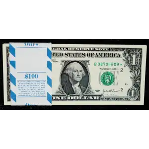 $1 2003 Green seal. Small Size $1 Federal Reserve Notes 1928-B*