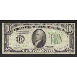 $10 1934-A.  Small Size $10 Federal Reserve Notes 2006-B*