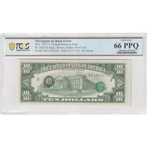 $10 1977-A. Treasury seal. Small Size $10 Federal Reserve Notes 2024-B (2)