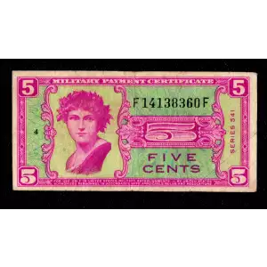 $10 Military Payment Certificate Series 481 