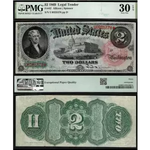 $2  Large Red Legal Tender Issues 42