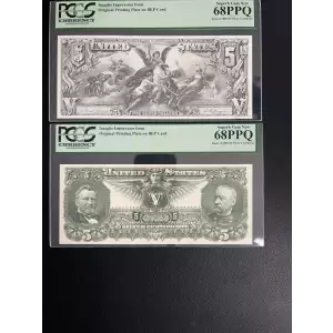 $5 1896 Small Red Silver Certificates 268