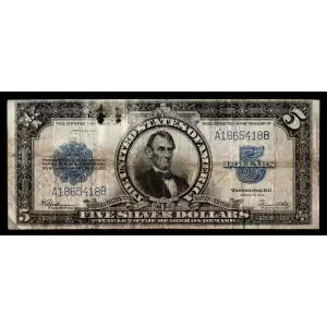 $5 1923 Blue Silver Certificates 282