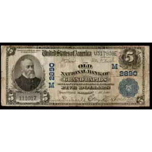 $5  Blue Seal Third Charter Period 598