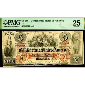 $5   Issues of the Confederate States of America CS-31