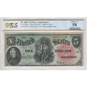 $5  Large Red Legal Tender Issues 64 (2)