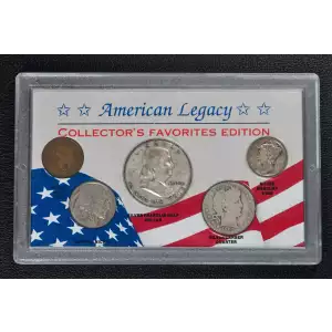 American Legacy Commemorative Set : 5 Coin Set