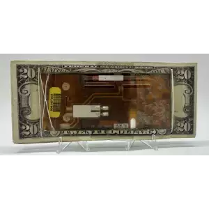 GENUINE: $20 Exploding Dye Pack Bank Robbery Prevention w/ Internal Components (2)