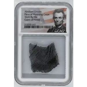 Lincoln: Mourning Crepe from Guard of Honor