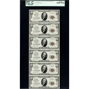 1929 $10 A000001A - F000001A PCGS Currency 66 PPQ