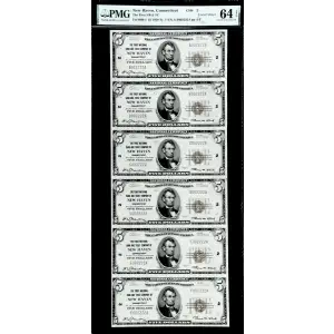 1929 $5 A002222A -  PMG