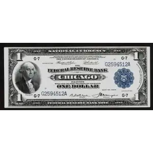 $1 1918  Federal Reserve Bank Notes 727