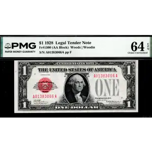$1 1928 Legal Tender, Fr. 1500