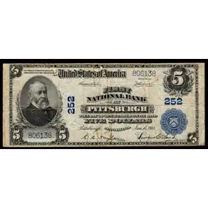 $5  Blue Seal Third Charter Period 606