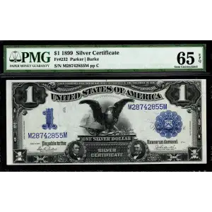 $1 1899 Blue Silver Certificates 232 (2)