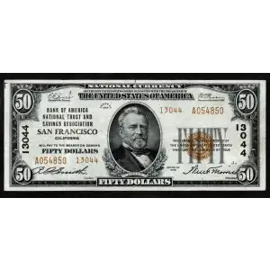 1929 $50 A054850