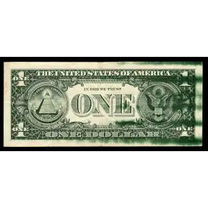 $1 1988-A. Green seal. Small Size $1 Federal Reserve Notes 1915-F