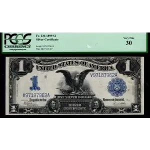 $1 1899 Blue Silver Certificates 236