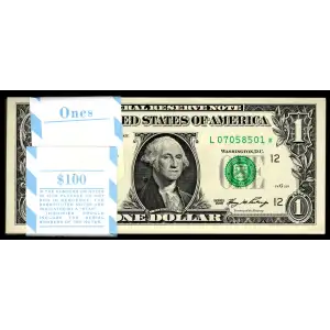 $1 2006 Green seal. Small Size $1 Federal Reserve Notes 1933-L*