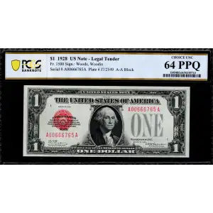 $1 1928 Legal Tender, Fr. 1500