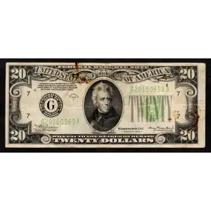 1934-A. $20 G20150959A (2)