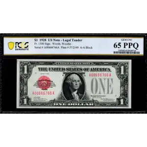 $1 1928 Legal Tender, Fr. 1500  (2)