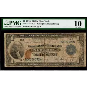 $1 1918  Federal Reserve Bank Notes 712