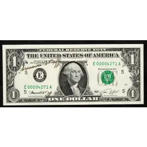 1974 $1 E00004271A