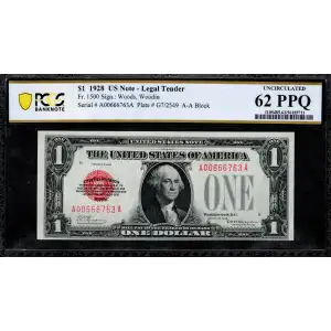 $1 1928 Legal Tender, Fr. 1500