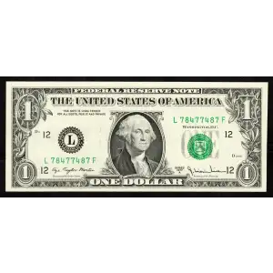 1977-A. $1 L78477487F