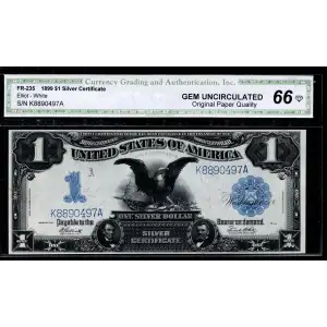 $1 1899 Blue Silver Certificates 235
