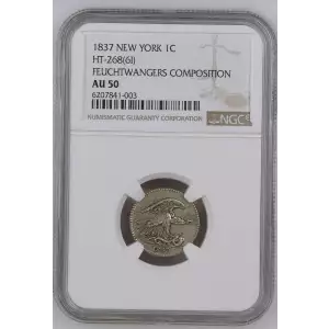 Private Tokens -1837 One Cent, Eagle (2)