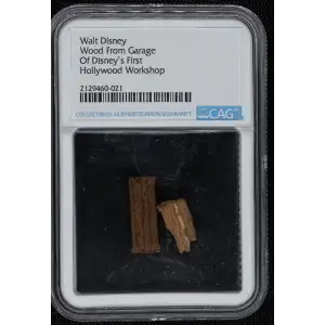 Walt Disney: Wood from Garage of Disney's First Hollywood Workshop (3)